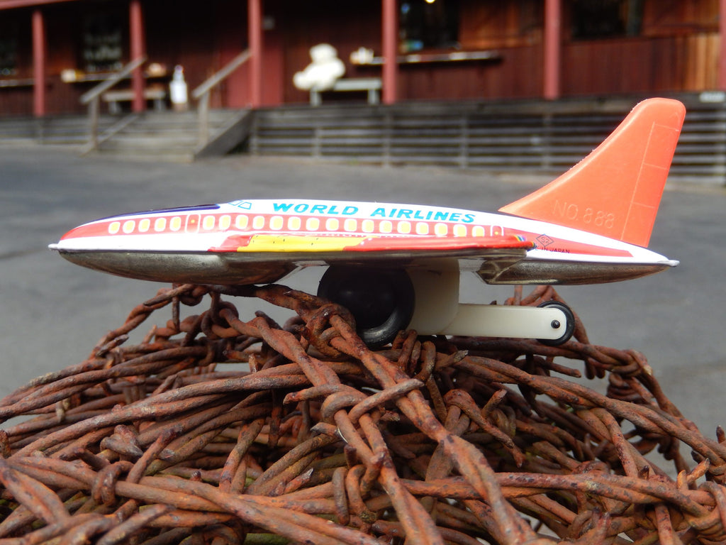 Tin Friction Toy Plane