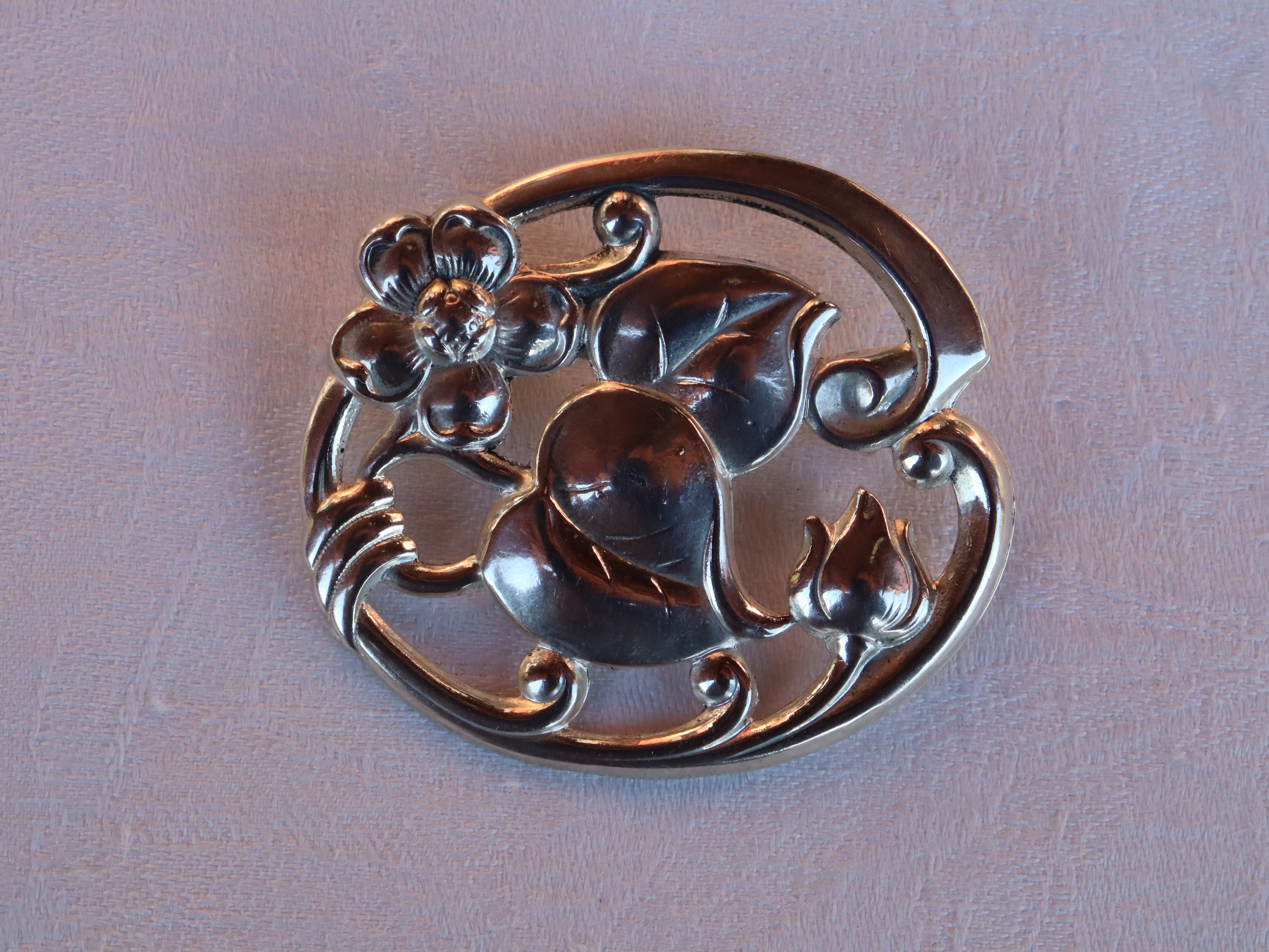 Sterling Silver Brooch c.1930