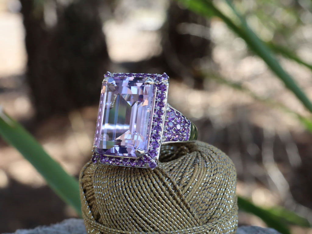 Amethyst in Sterling Silver