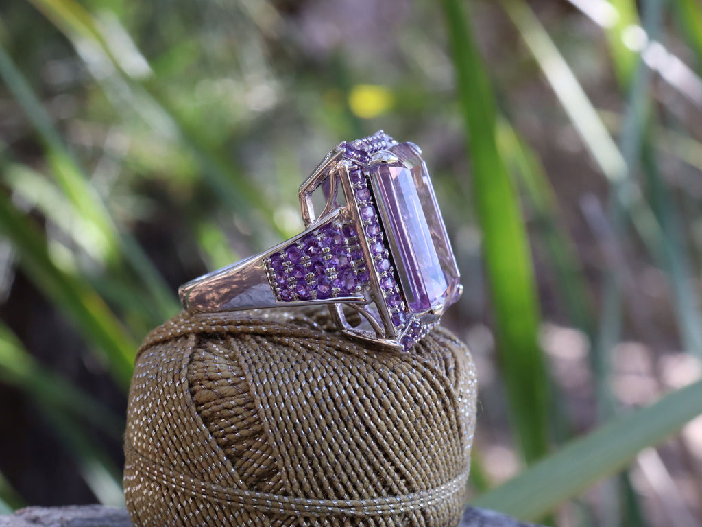 Amethyst in Sterling Silver