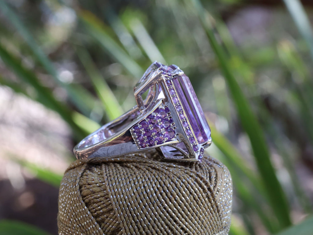 Amethyst in Sterling Silver