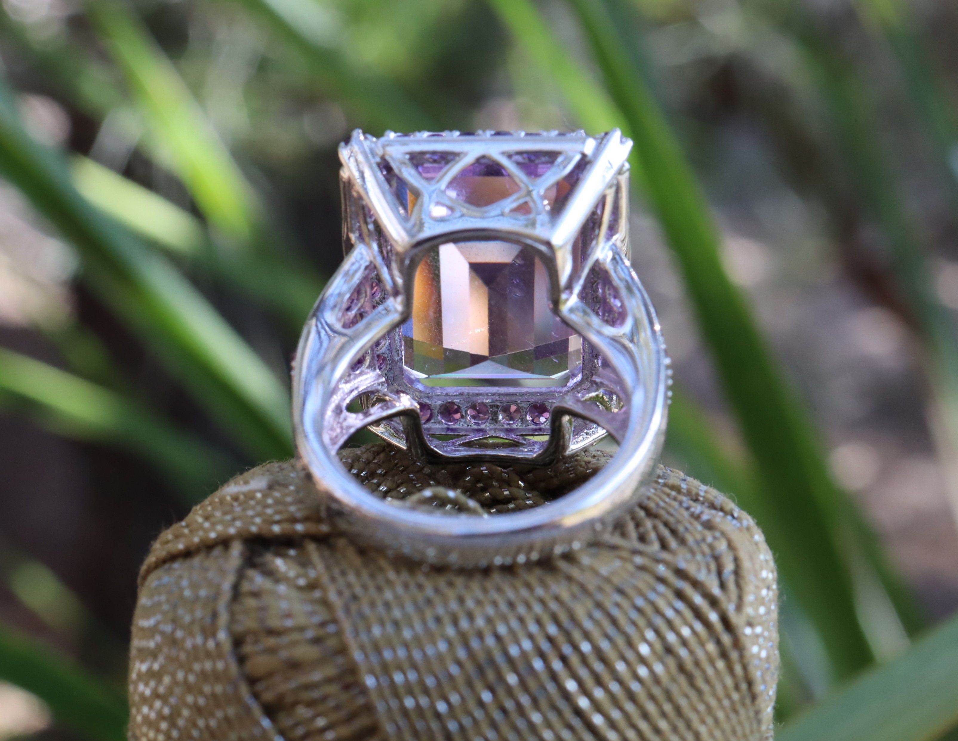 Amethyst in Sterling Silver