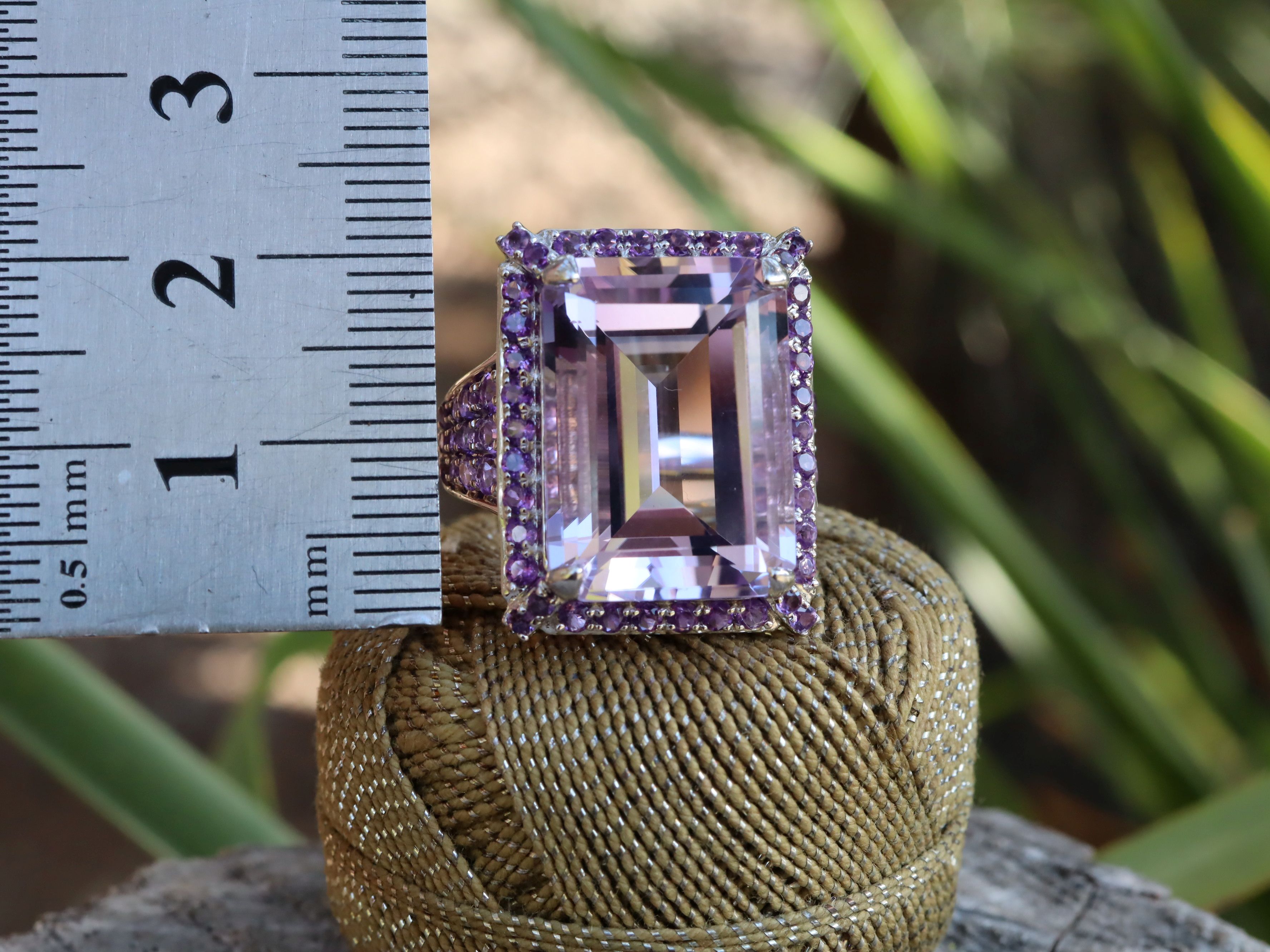 Amethyst in Sterling Silver