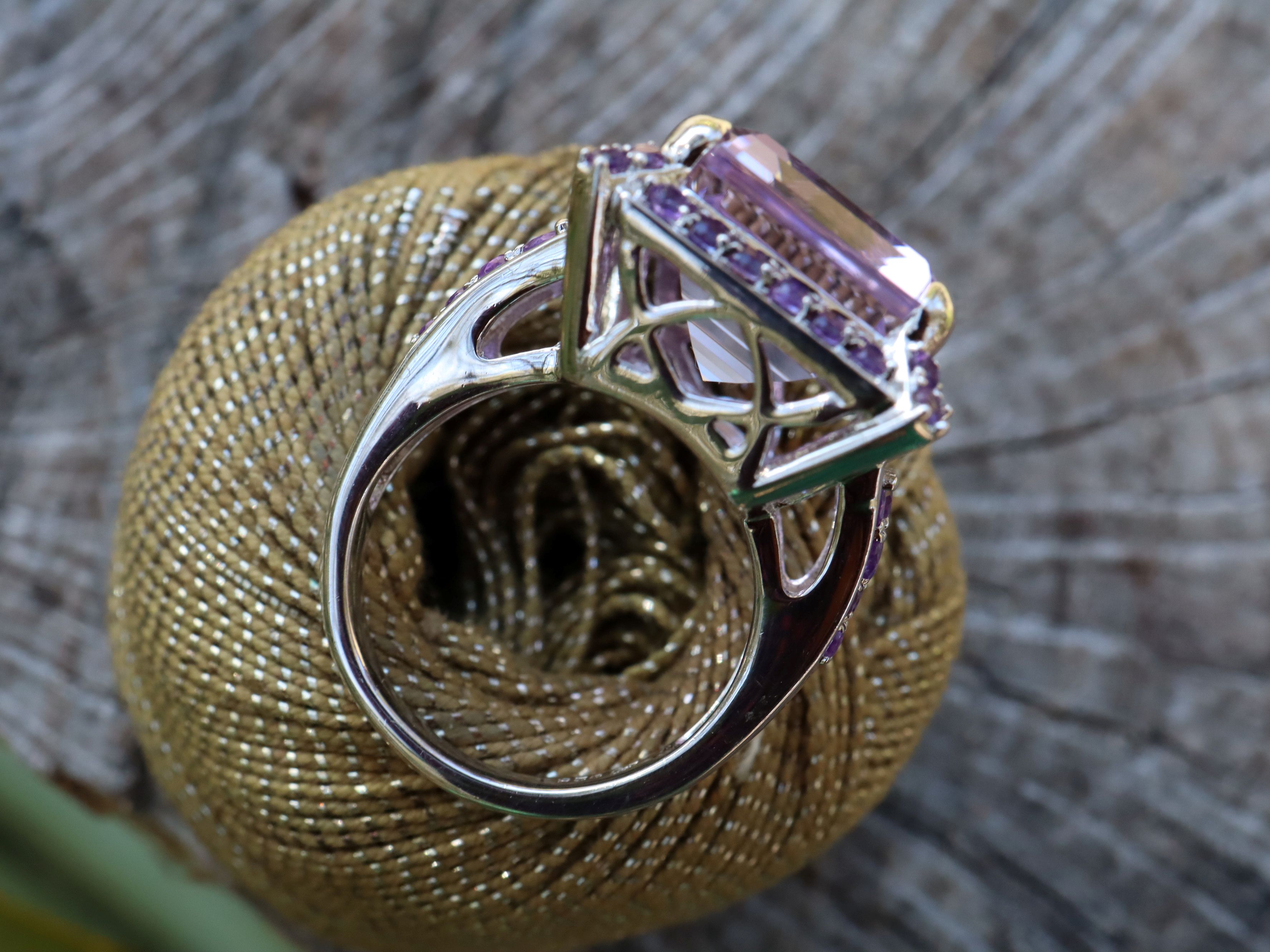 Amethyst in Sterling Silver