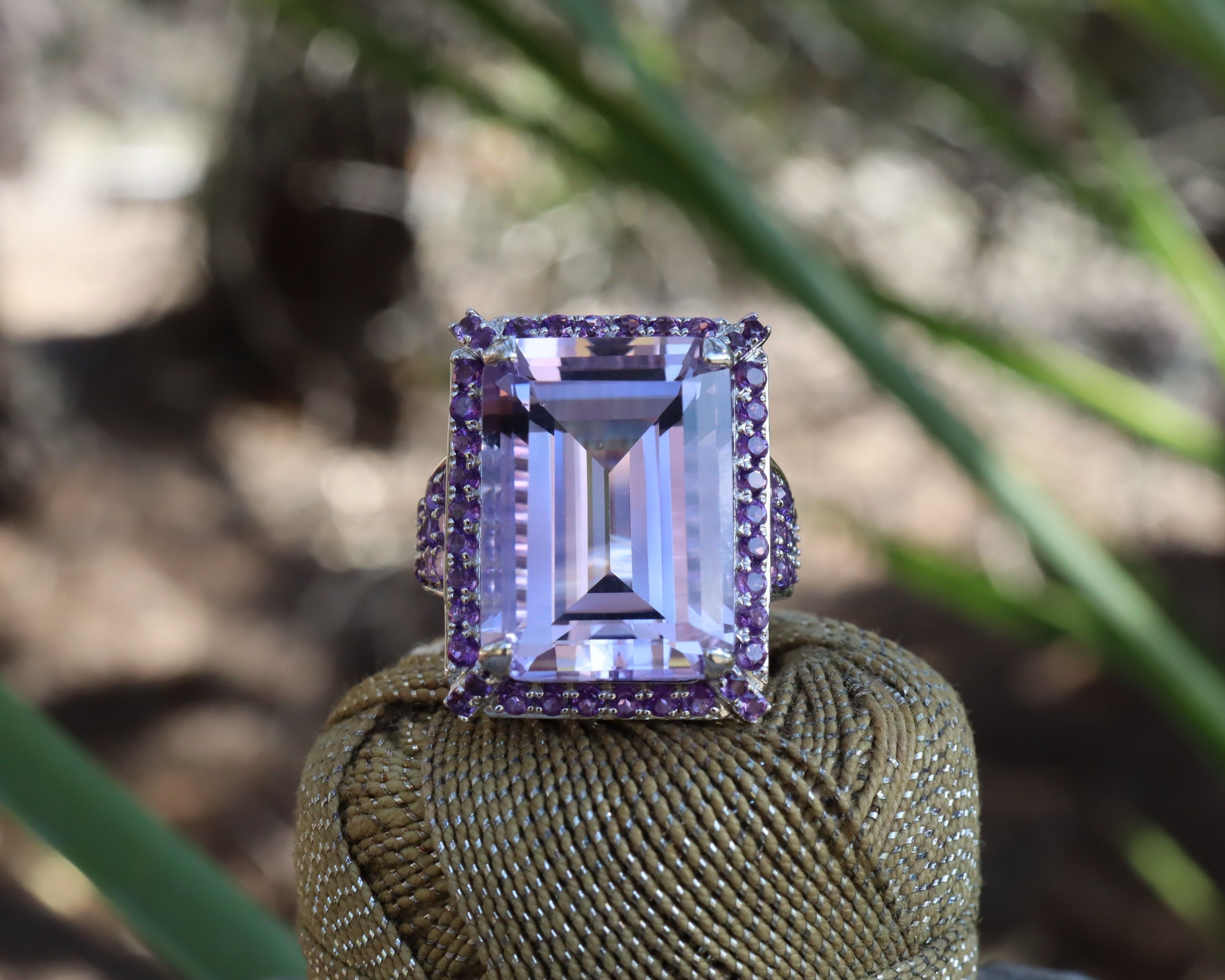 Amethyst in Sterling Silver