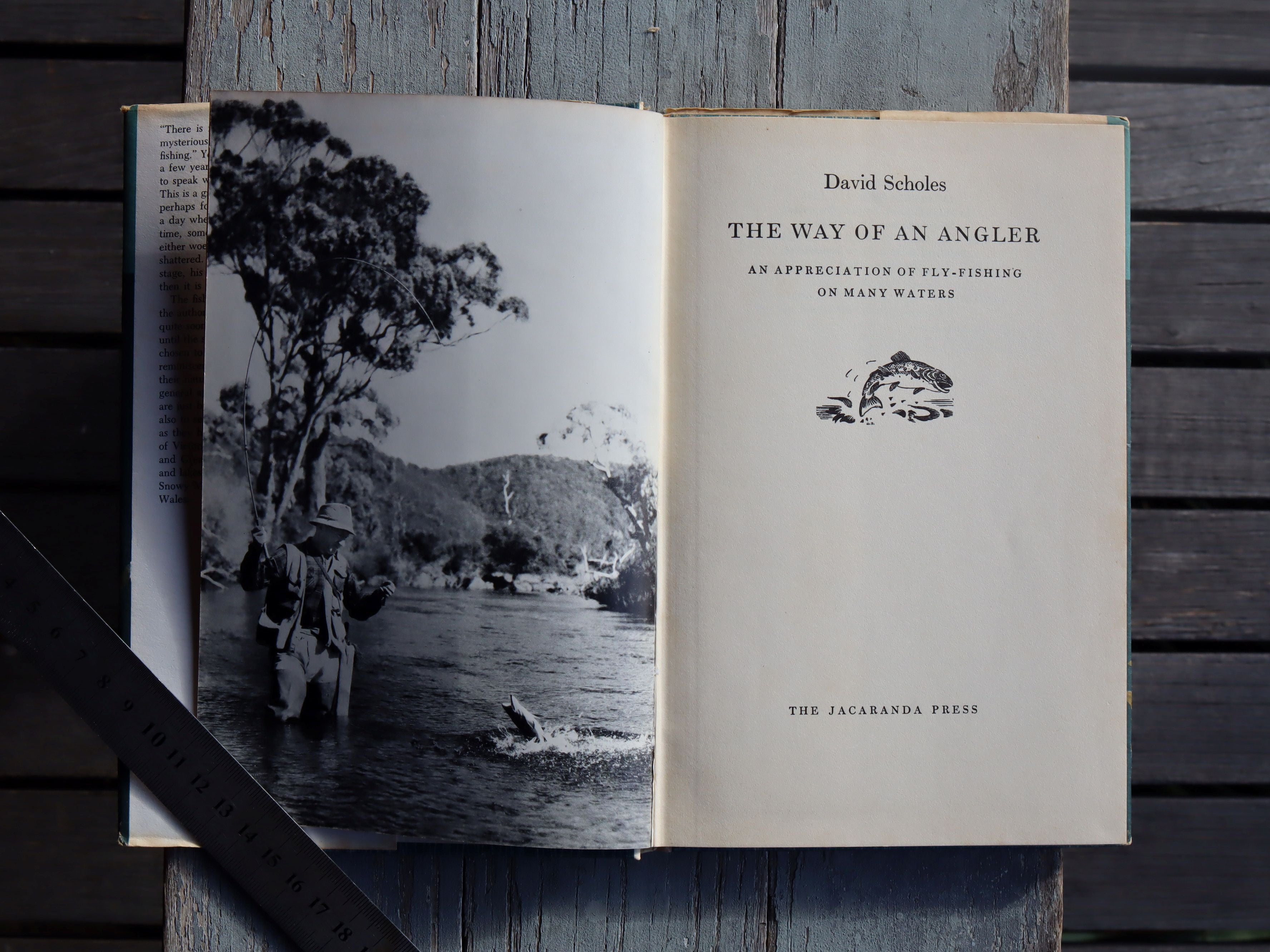 The Way of an Angler by David Scholes First Edition 1963