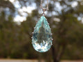 14.37ct Aquamarine and Diamond Necklace in 18ct White Gold