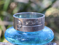 Aquarius ring in sterling
