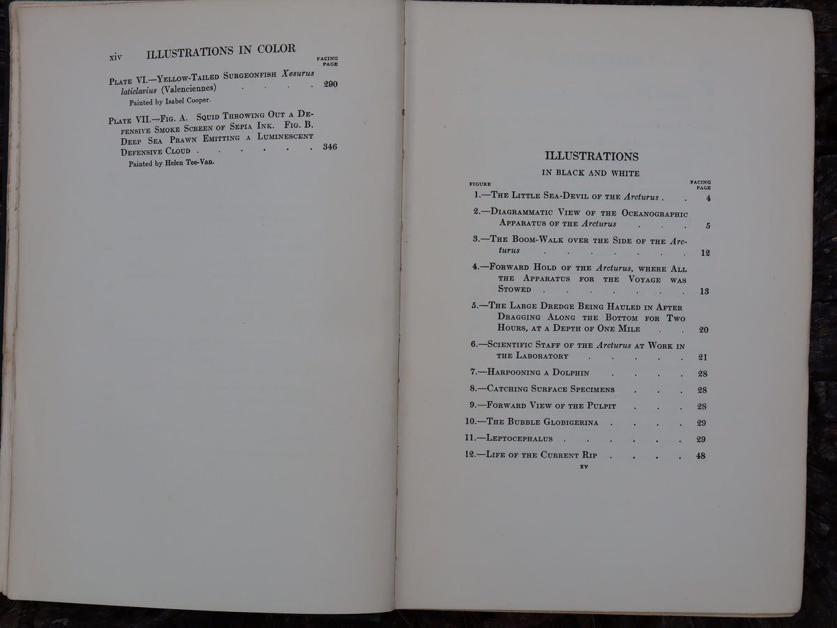 The Arcturus Adventure by William Beebe 1926