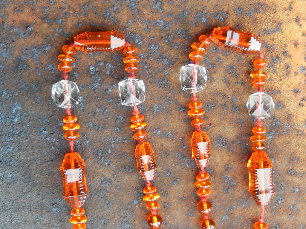 Art Deco Crystal Necklace