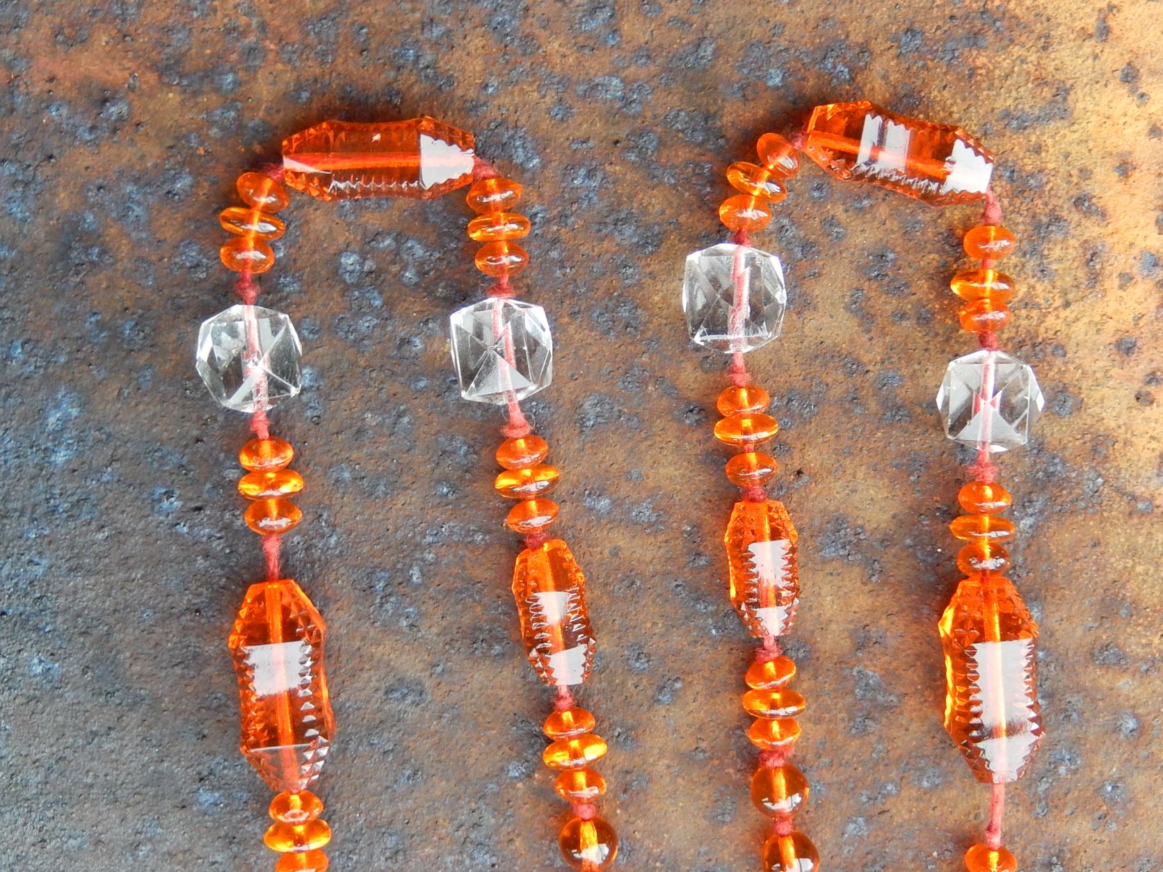 Art Deco Crystal Necklace