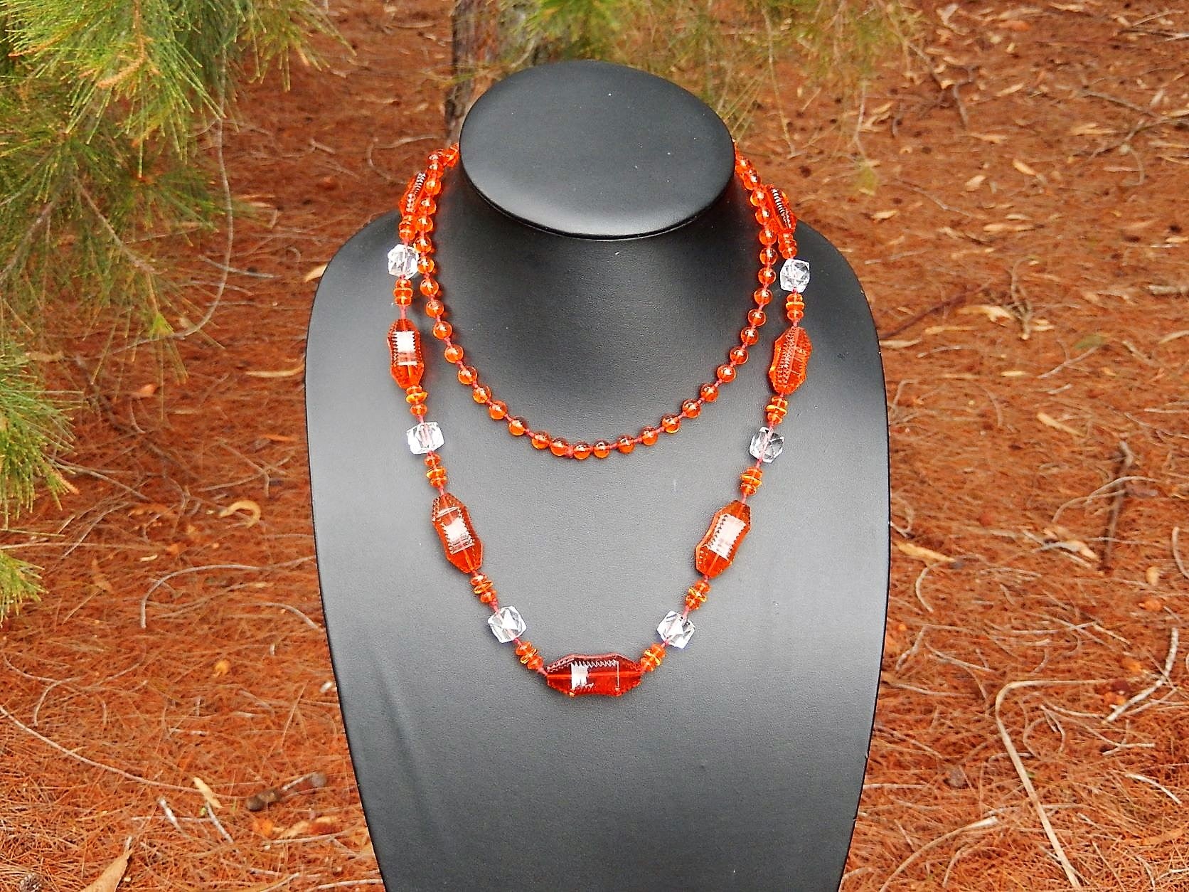 Art Deco Crystal Necklace