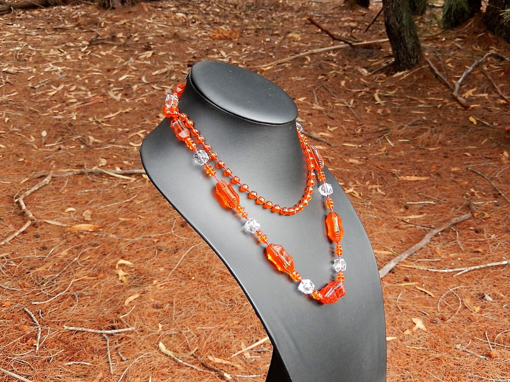 Art Deco Crystal Necklace