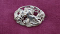 Art Nouveau Sterling Silver Brooch