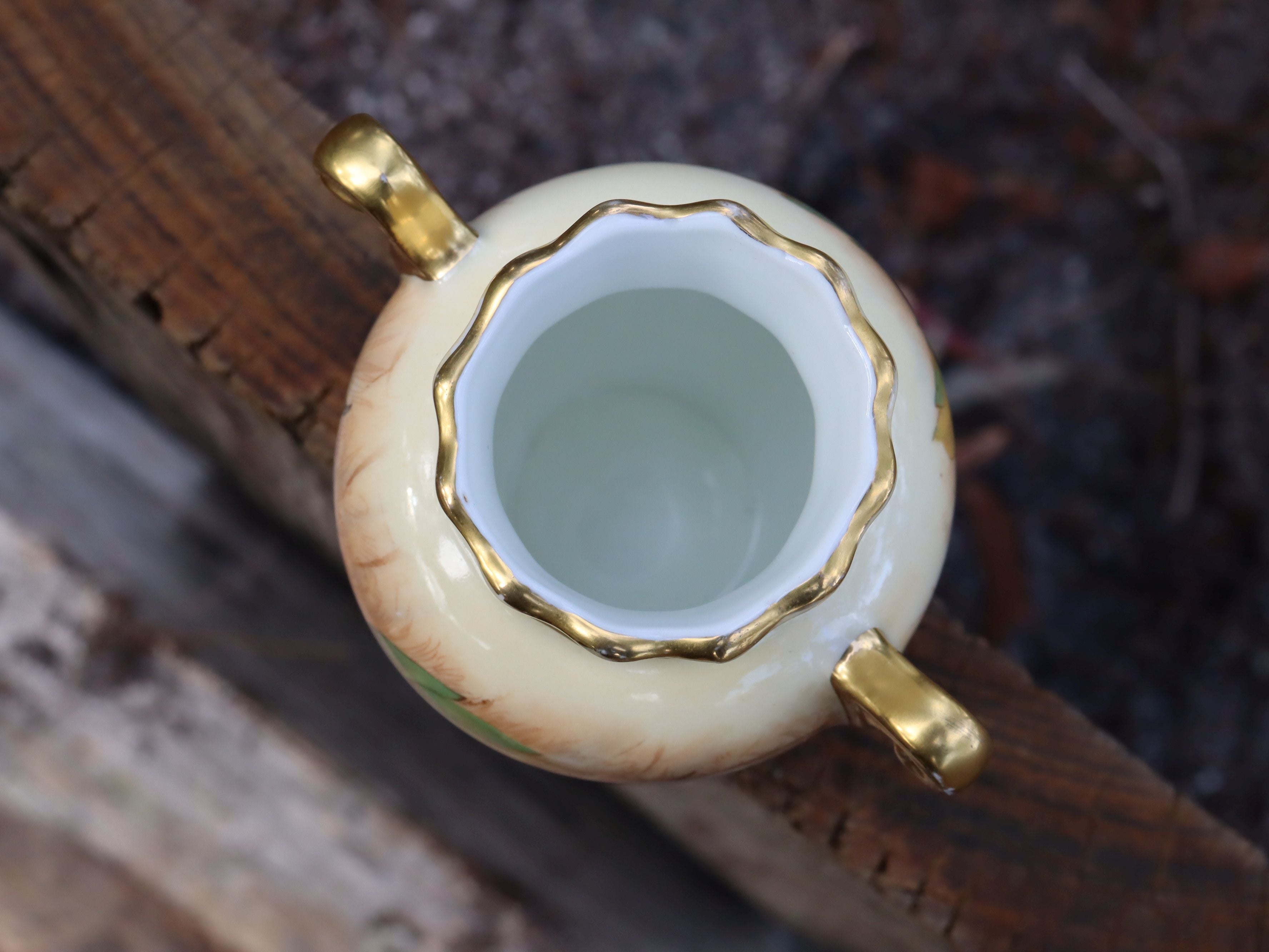 Aynsley Orchard Gold Bud Vase