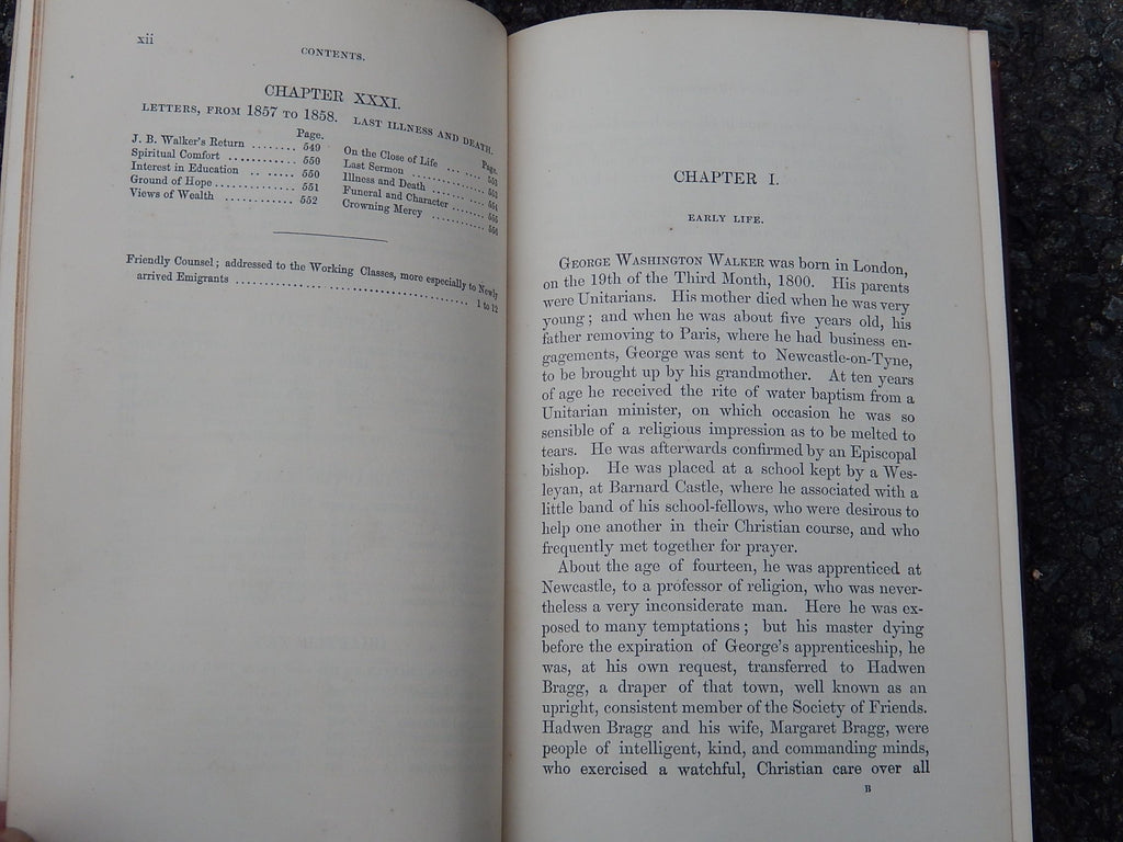 Life of G.W. Walker 1862