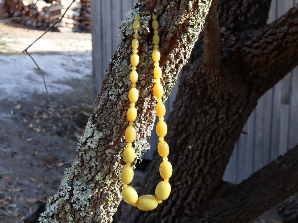 Bakelite Beaded Necklace c.1930