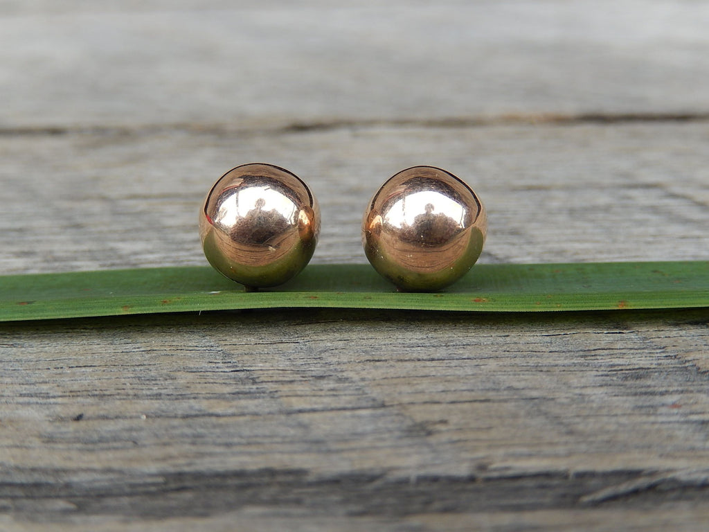 9ct Gold Ball Earrings