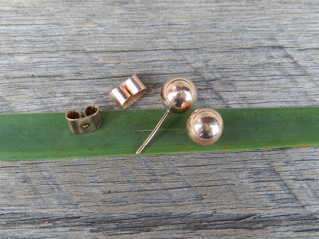9ct Gold Ball Earrings