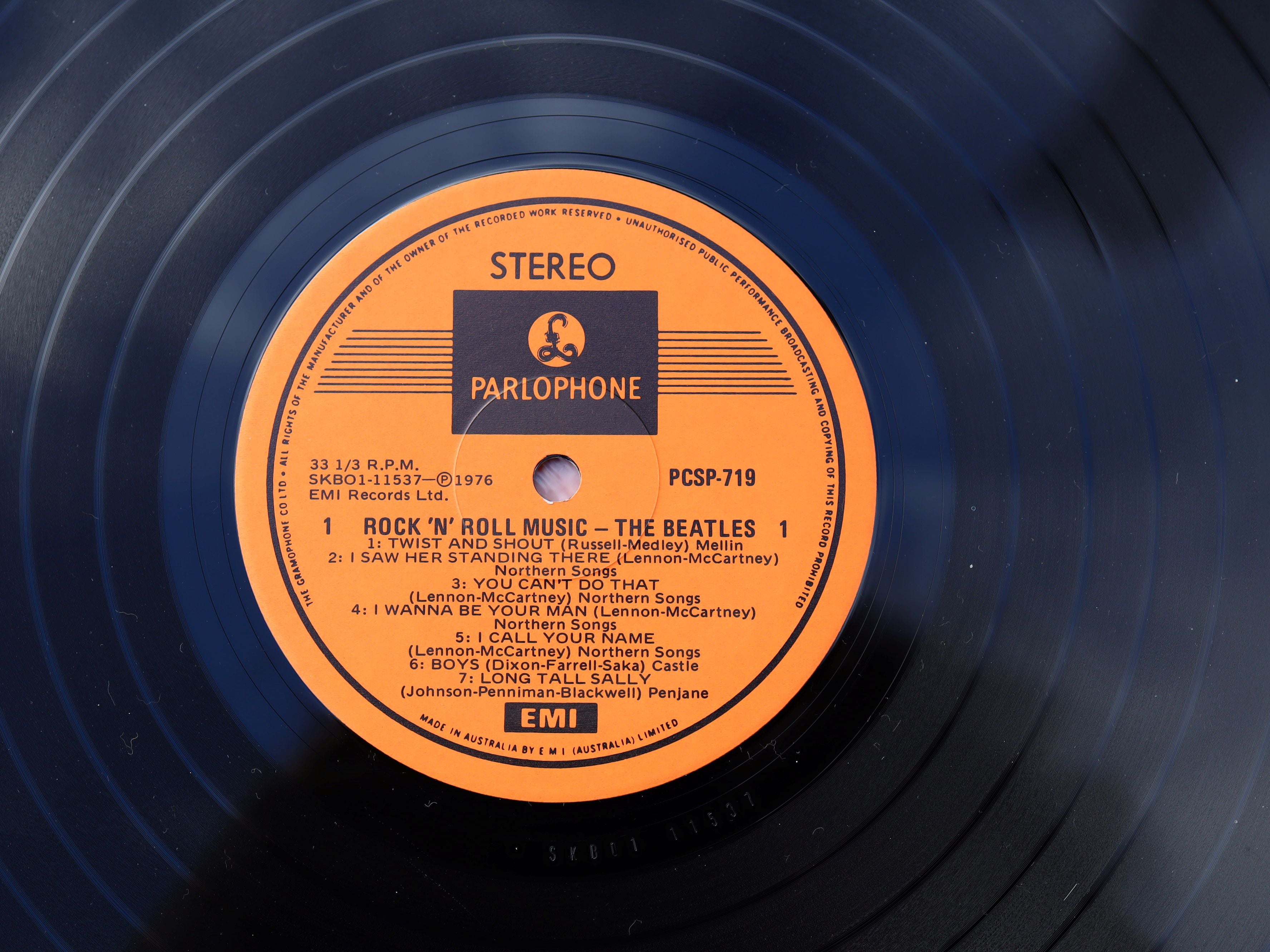 The Beatles Rock'n'roll Music Double LP 1976
