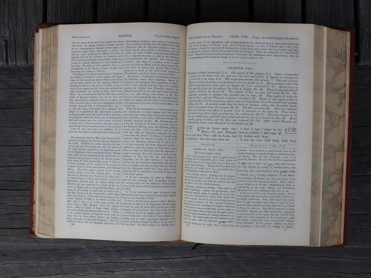 Clarke's Bible in 6 Volumes 1836