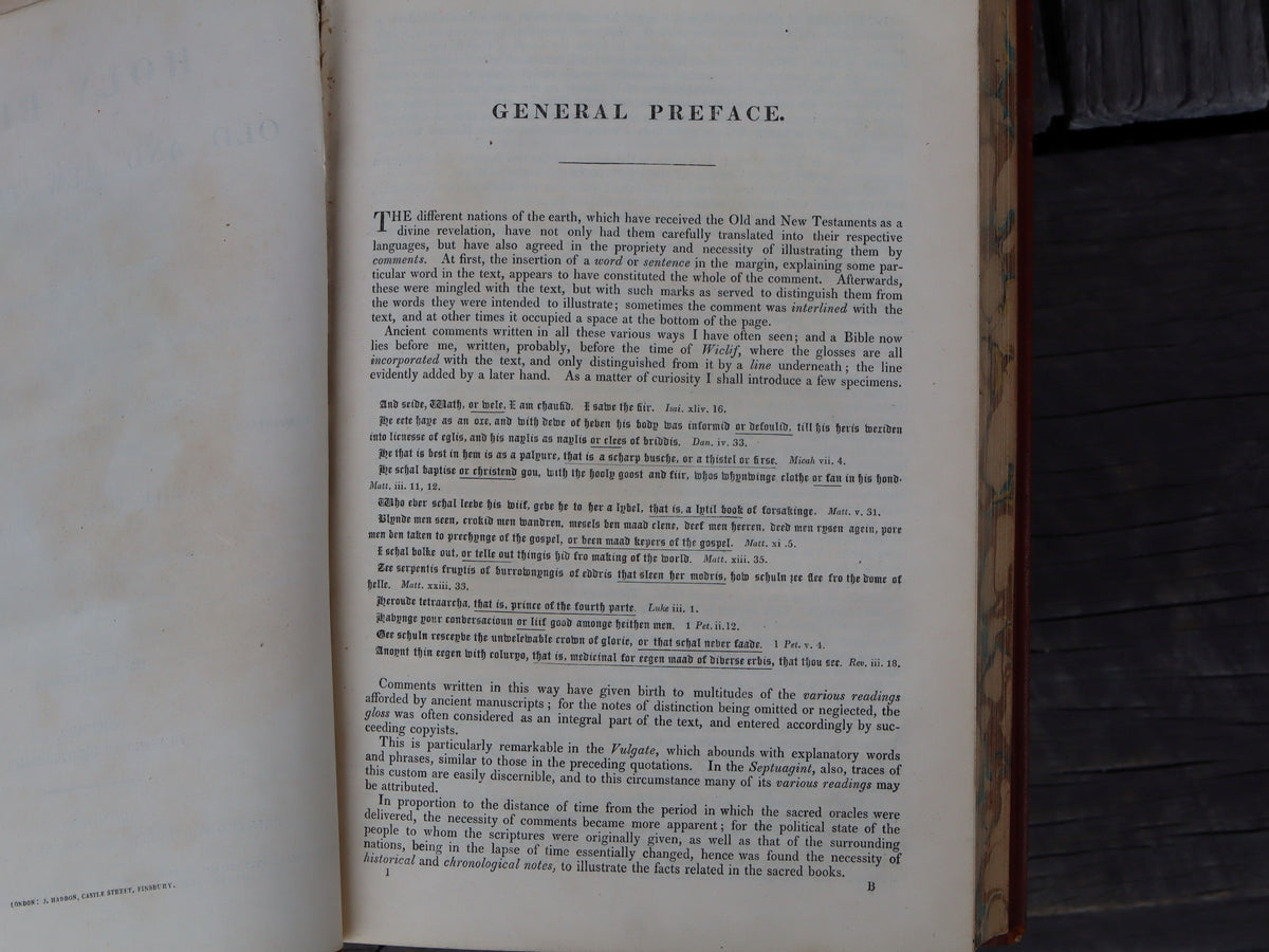 Clarke's Bible in 6 Volumes 1836