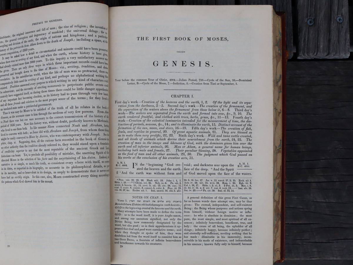 Clarke's Bible in 6 Volumes 1836