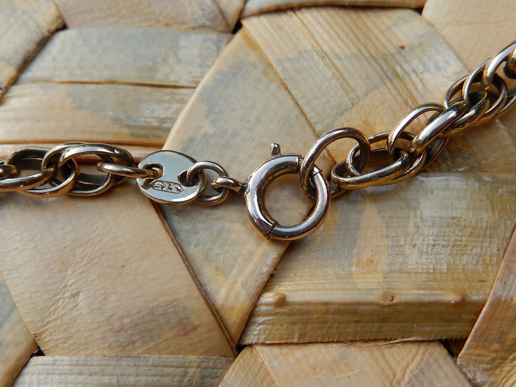 Handmade Boar's Tooth Necklace in 9ct Gold