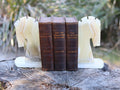 Banded Onyx Bookends