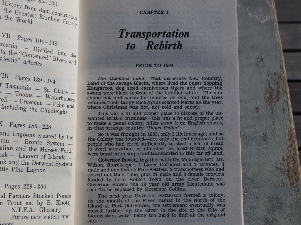 The Tasmanian Trout by Don Gilmour First Edition 1973
