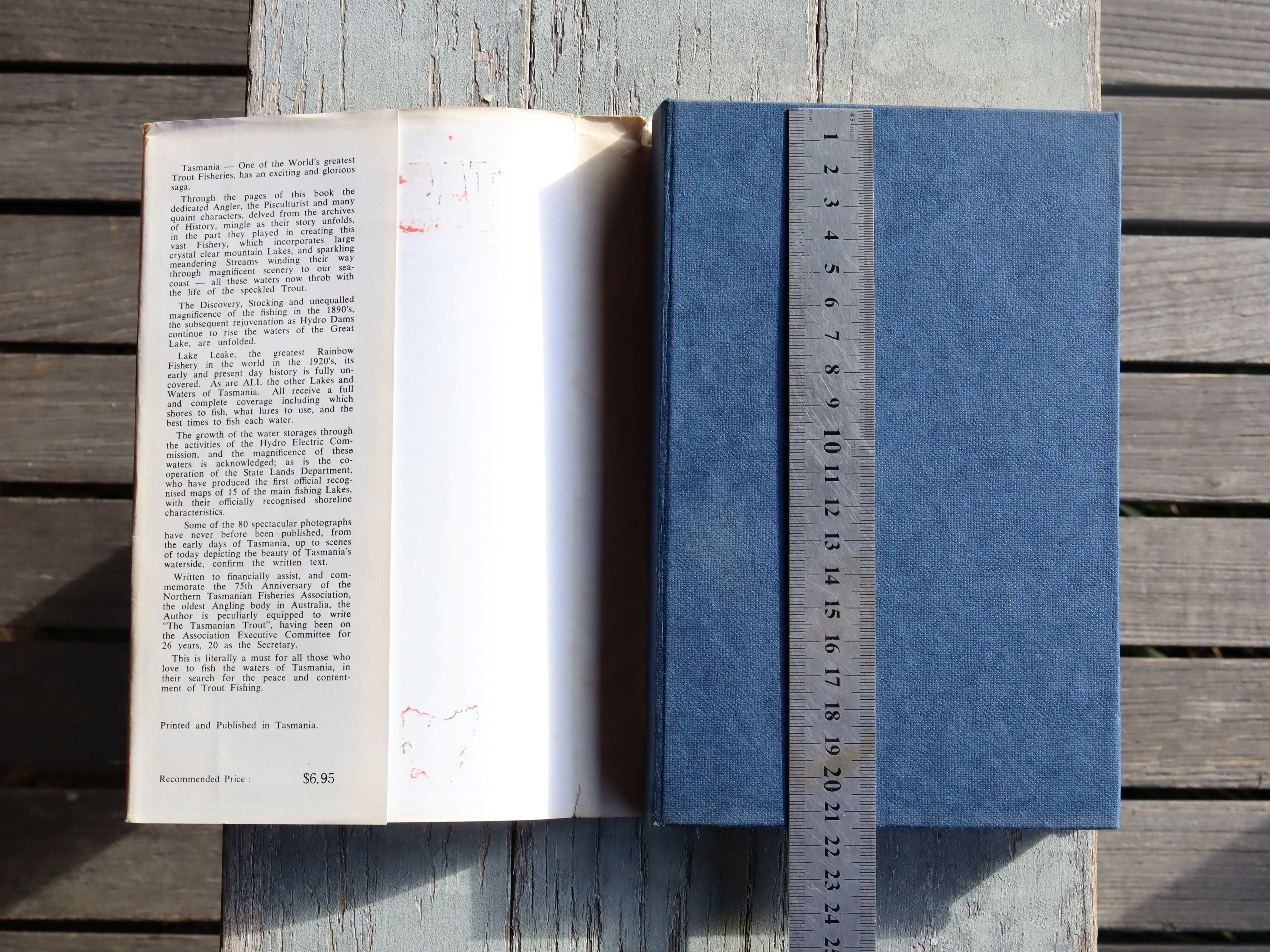 The Tasmanian Trout by Don Gilmour First Edition 1973