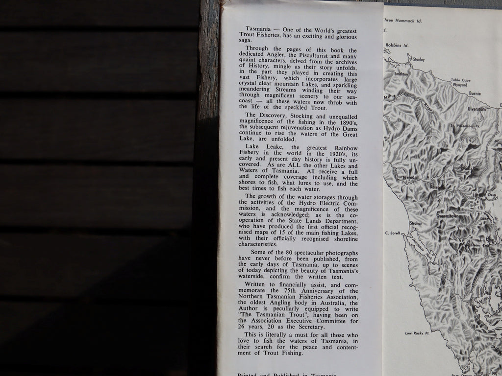 The Tasmanian Trout by Don Gilmour First Edition 1973