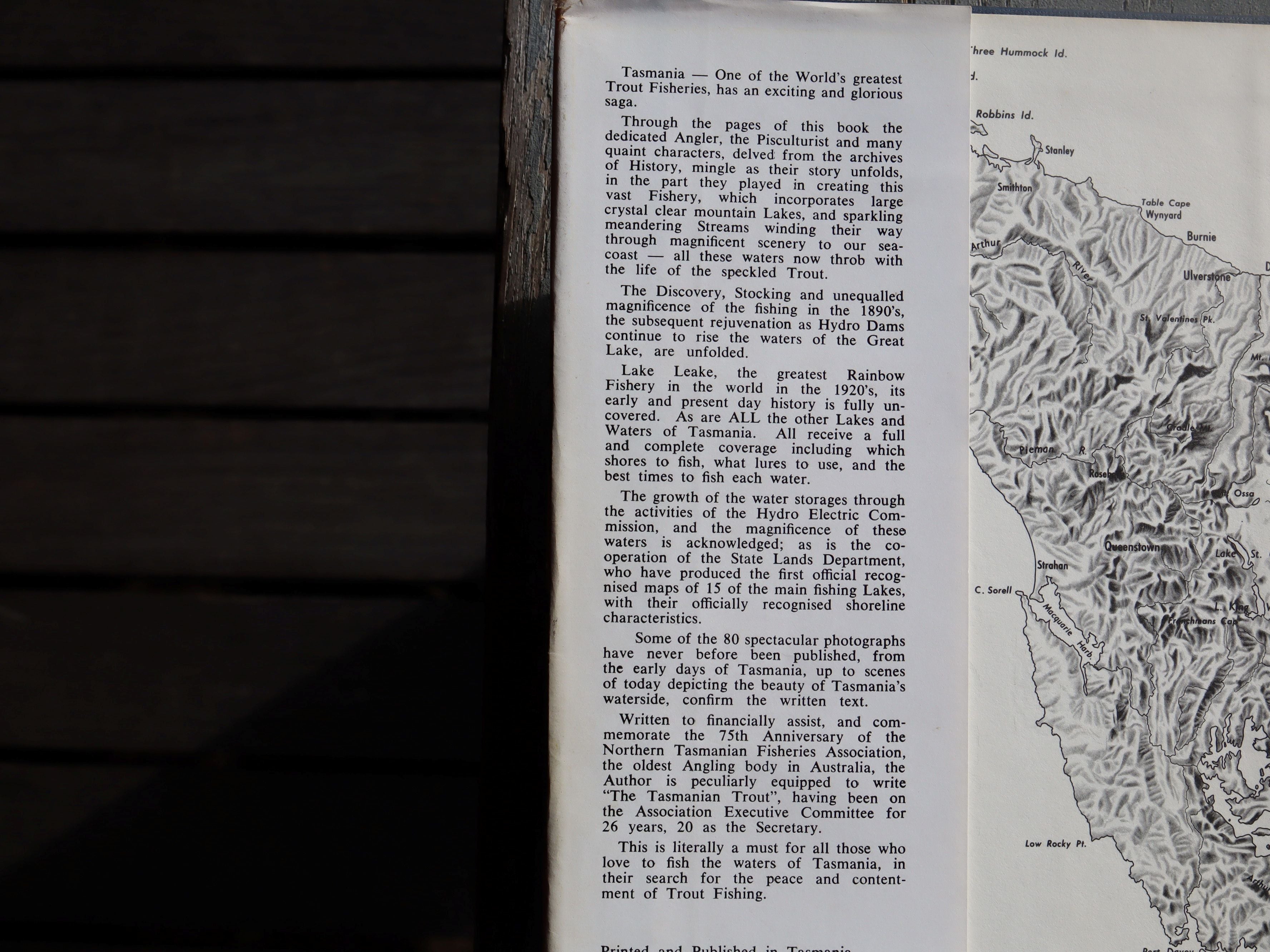 The Tasmanian Trout by Don Gilmour First Edition 1973
