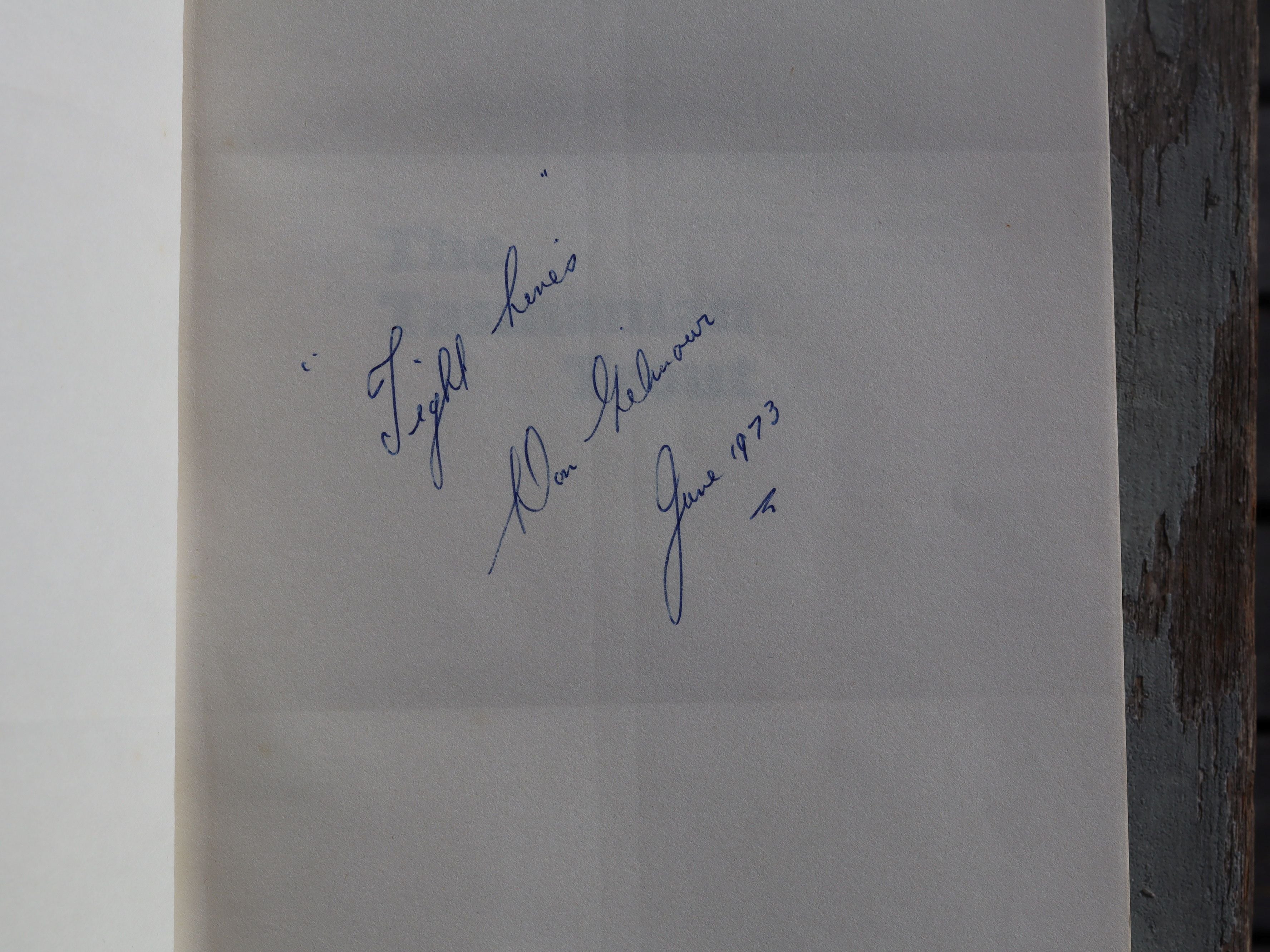 The Tasmanian Trout by Don Gilmour First Edition 1973