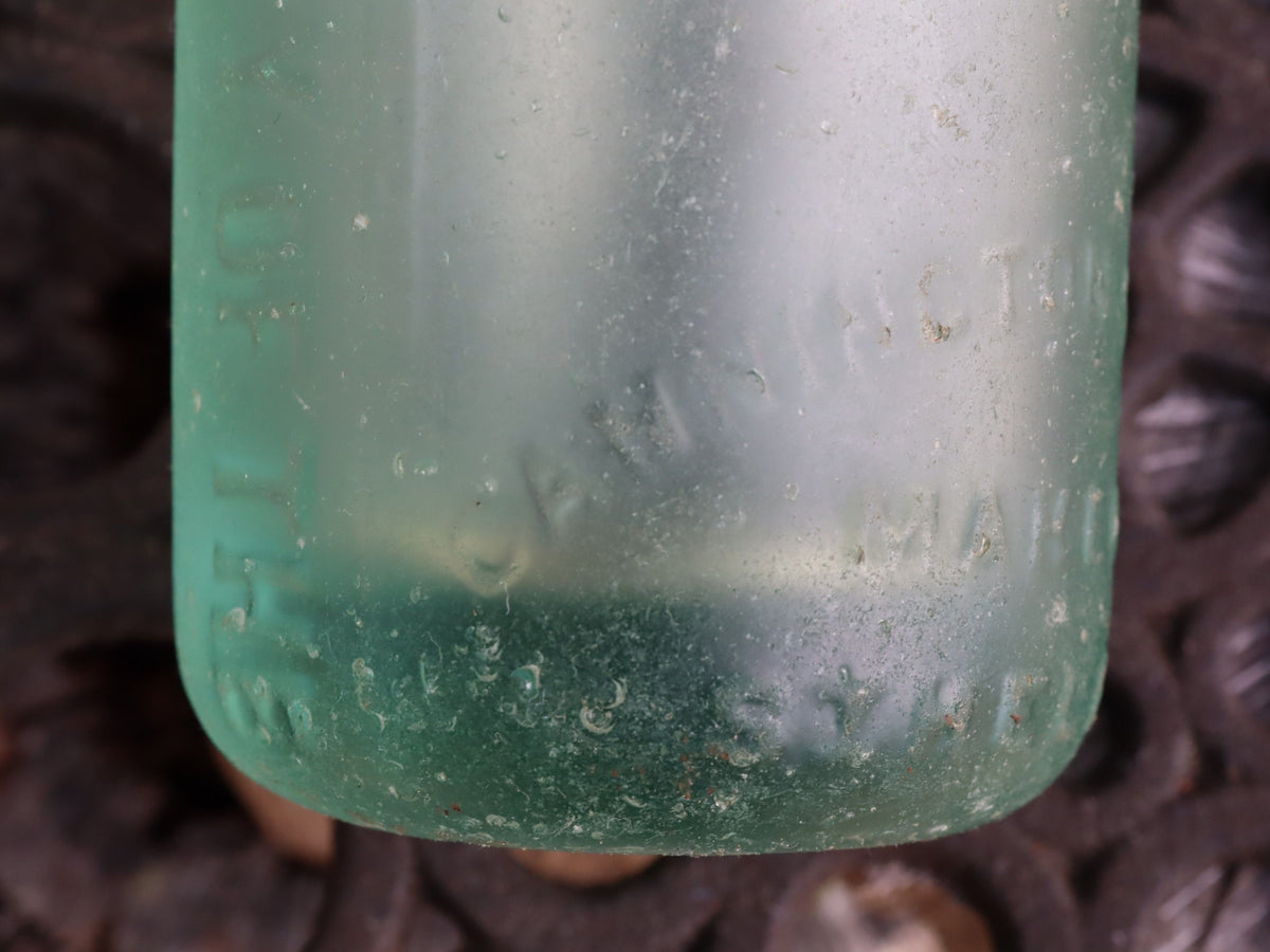 Codd Bottle.  Cannington Shaw & Company England c.1900