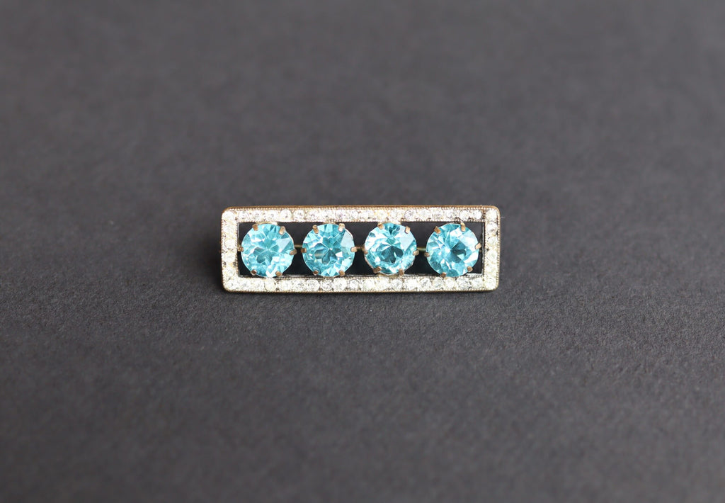 Crystal Brooch c.1900