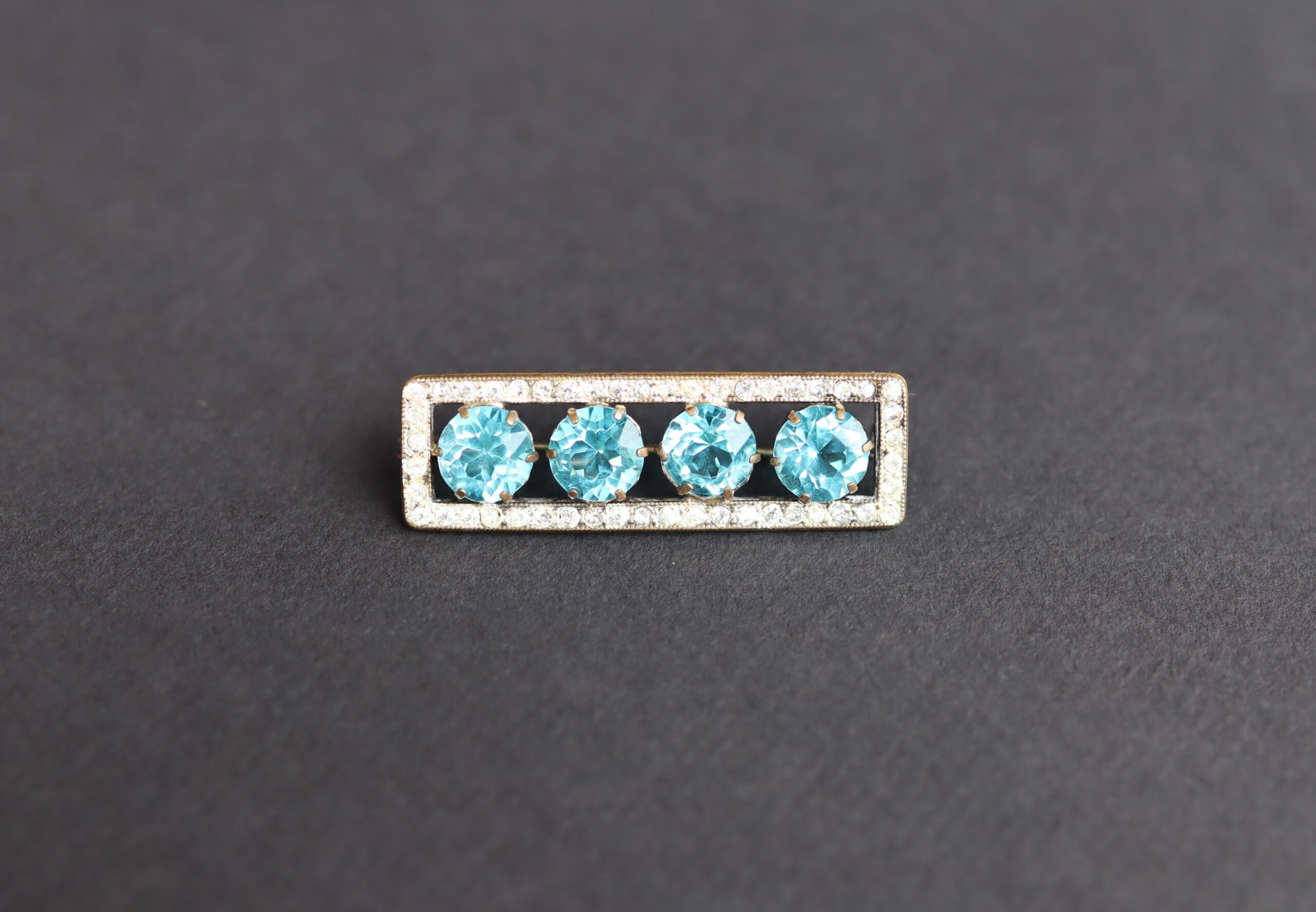 Crystal Brooch c.1900