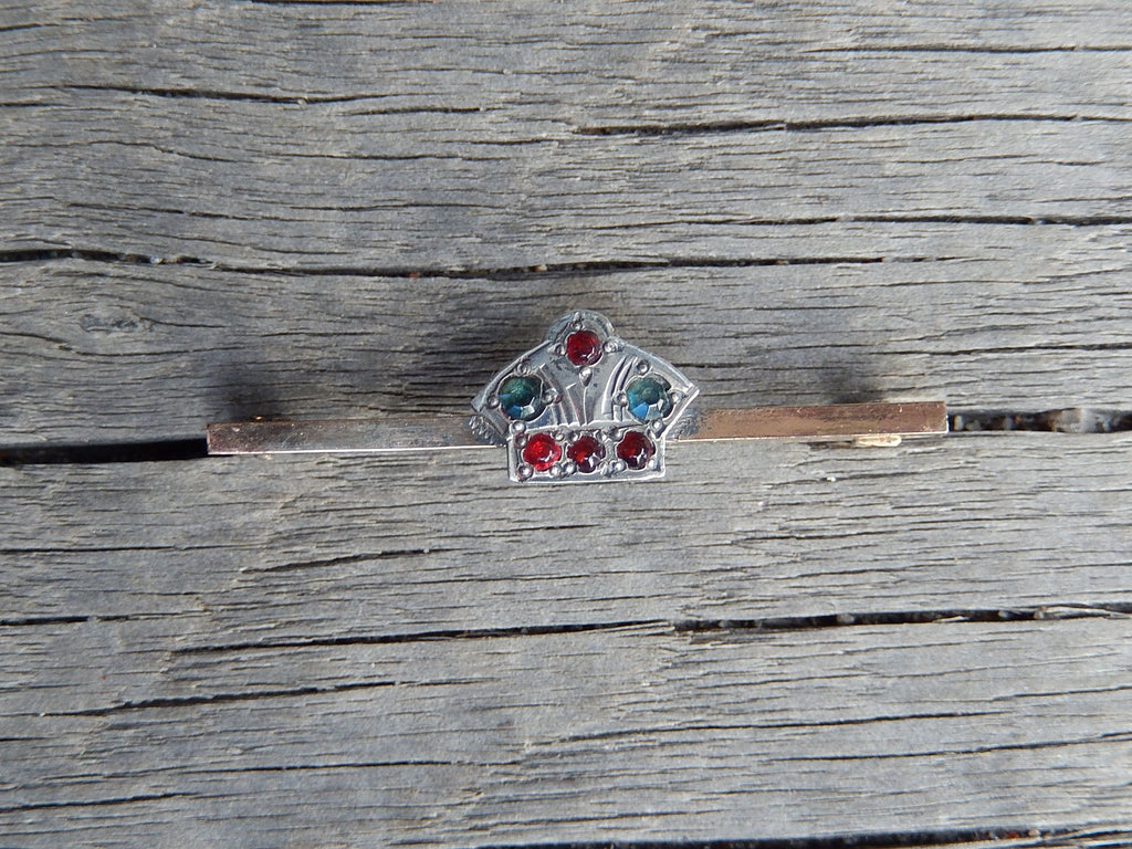 Rose Gold Plate Brooch c.1900