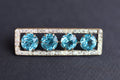 Crystal Brooch c.1900