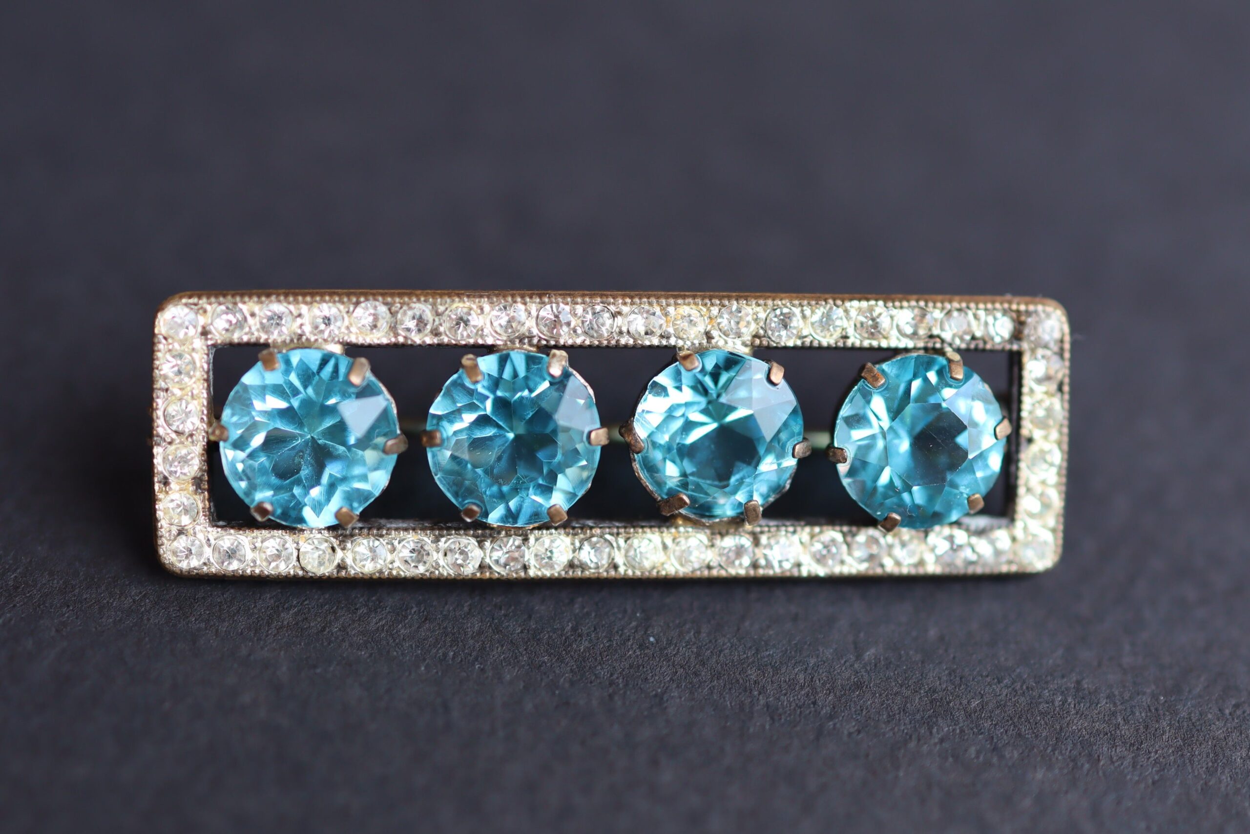 Crystal Brooch c.1900