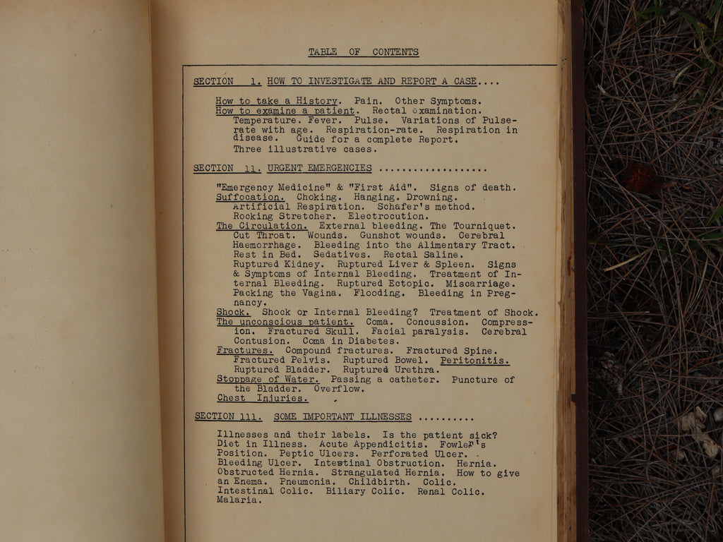 Bush Medicine by Victor H. Webster 1948