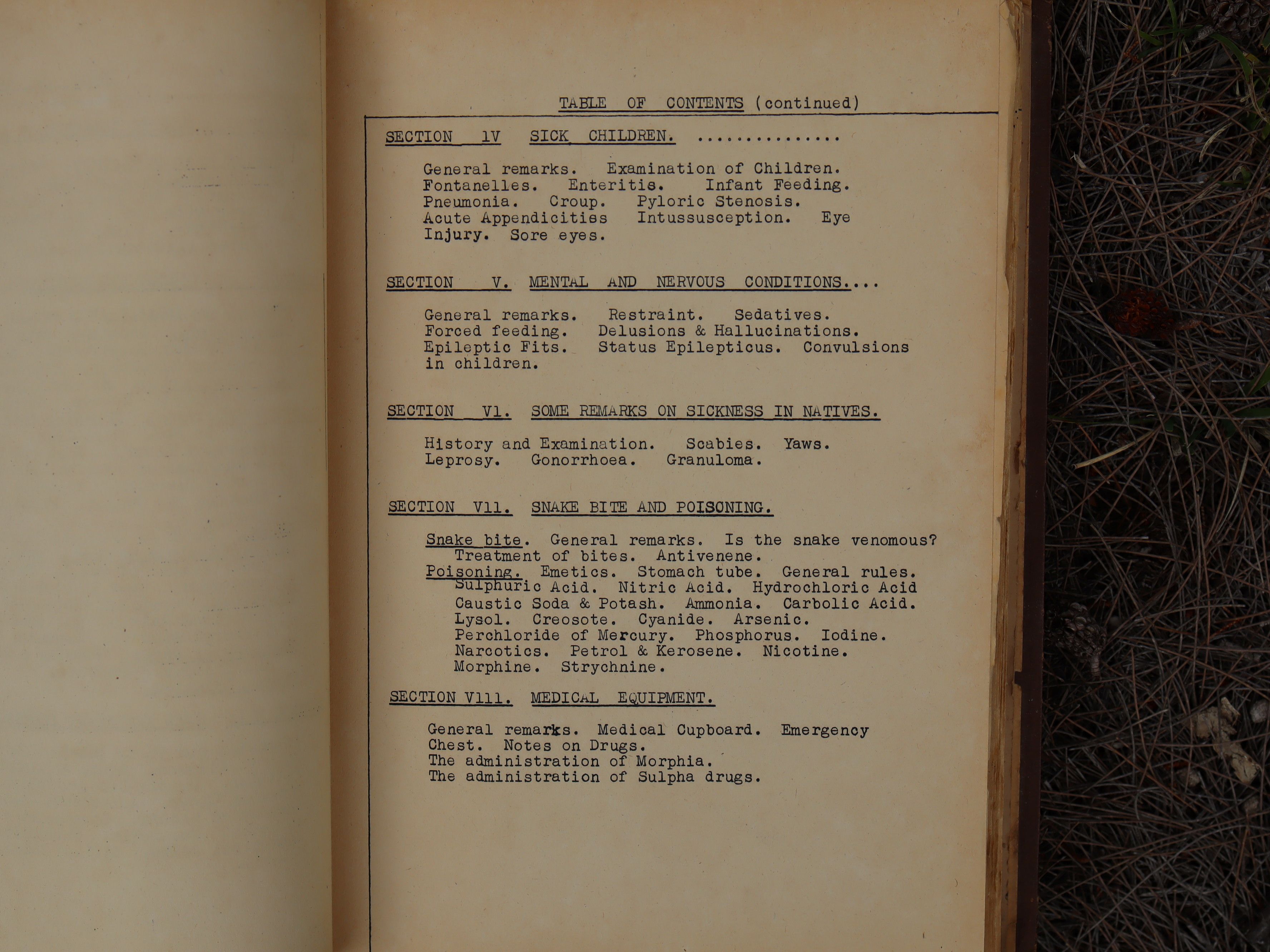 Bush Medicine by Victor H. Webster 1948