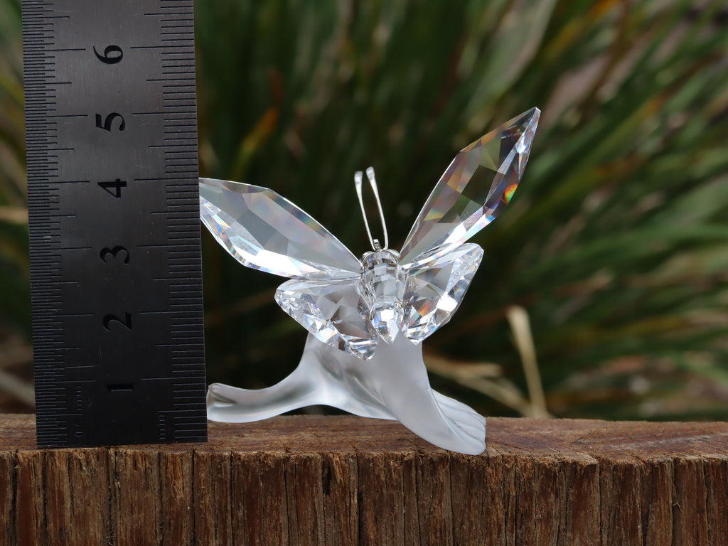 Swarovski Butterfly on Leaf