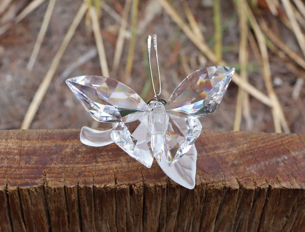 Swarovski Butterfly on Leaf