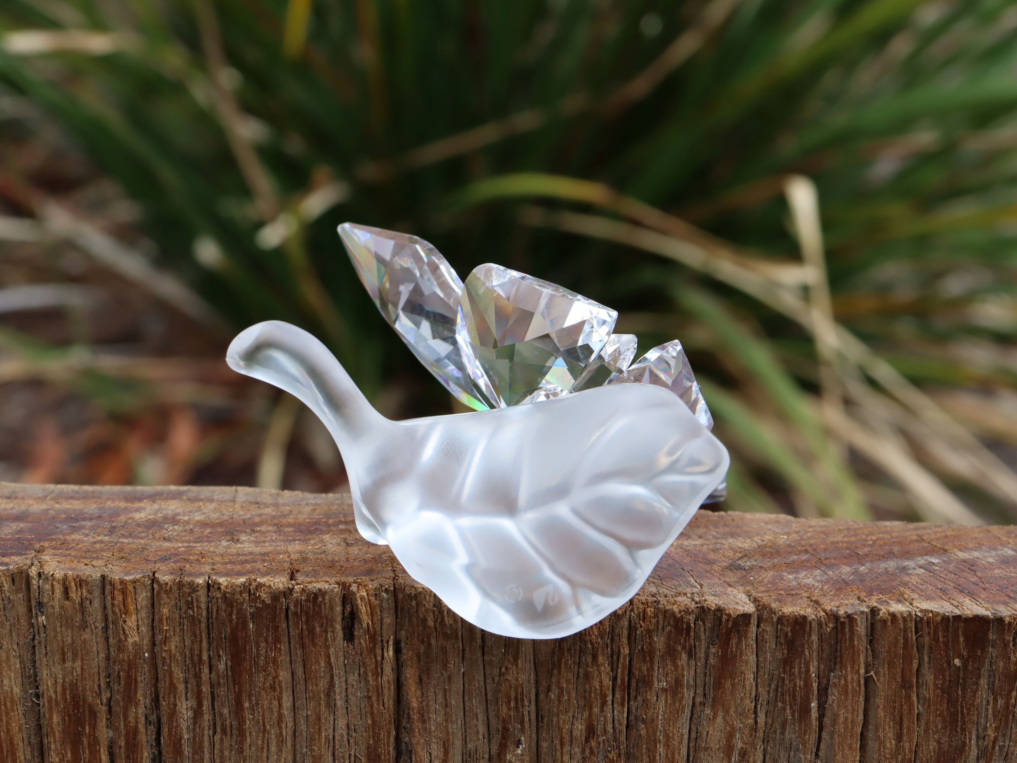 Swarovski Butterfly on Leaf