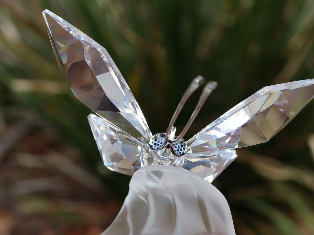 Swarovski Butterfly on Leaf
