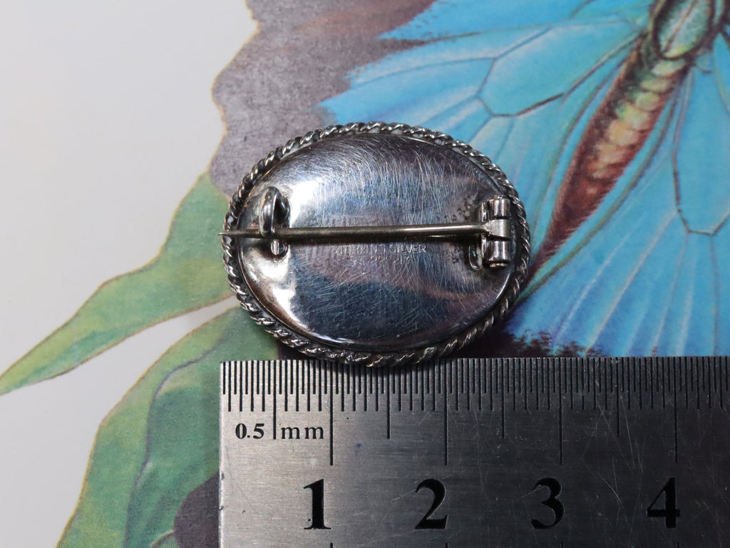 Butterfly Wing in Sterling Silver