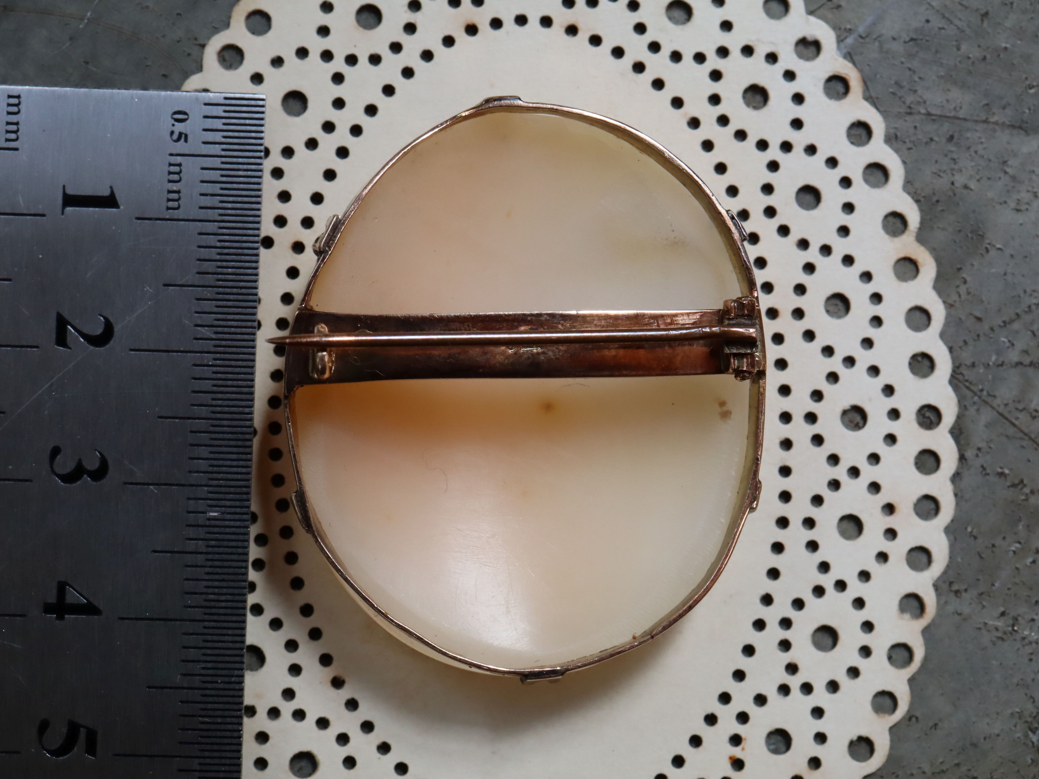 Cameo Brooch in 9ct, c.1900