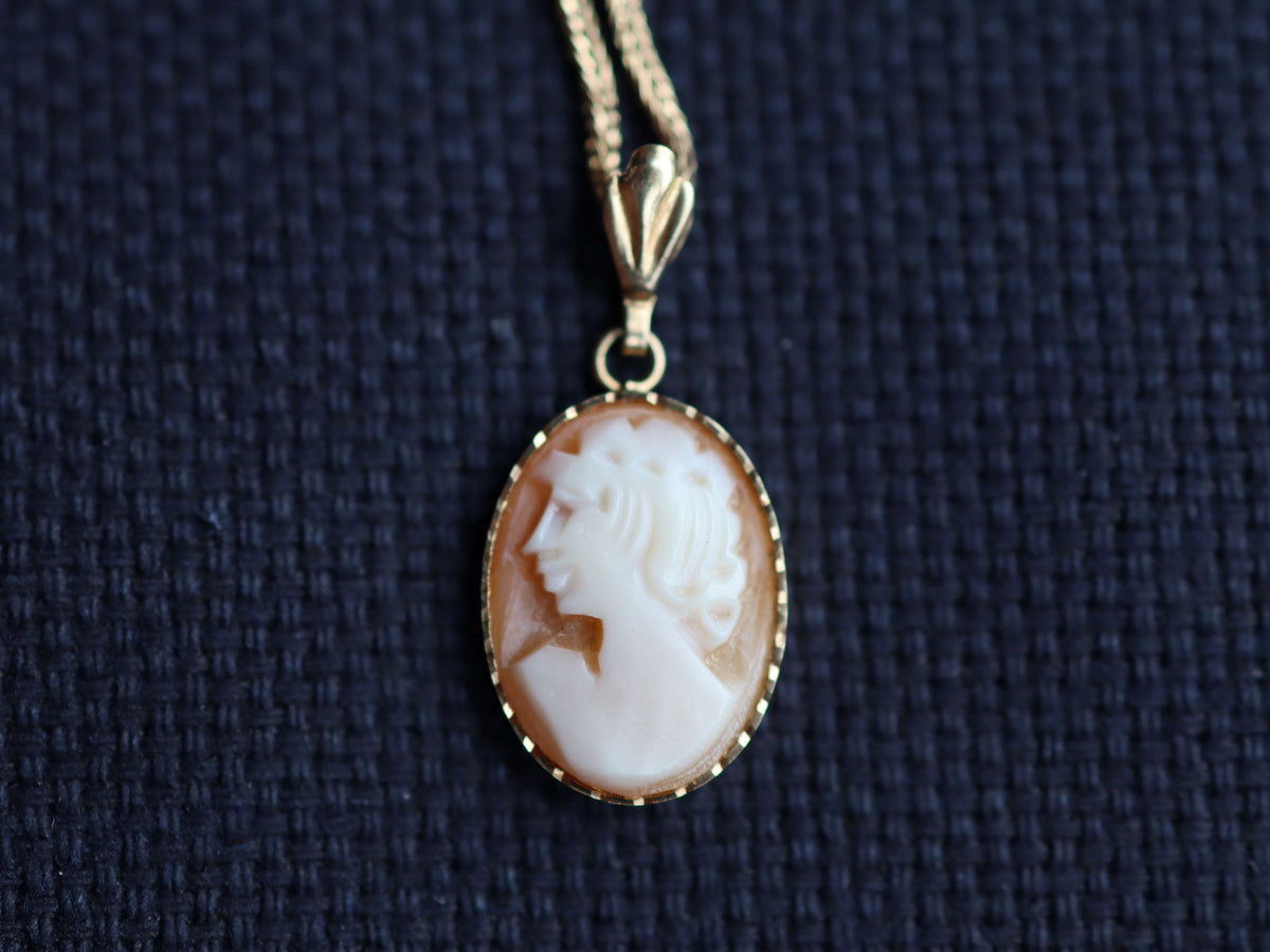 9ct Carved Shell