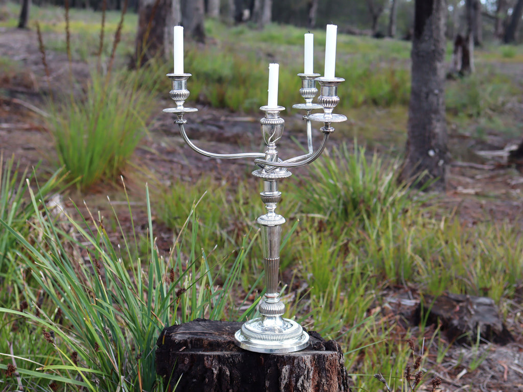Matthew Boulton Sheffield Plate Candelabra c.1750